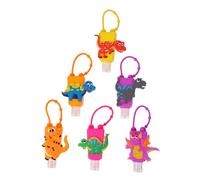 LOORGVEL 6pièces Bouteilles De Voyage Cartoon Set De Flacons Pour Gels Et Lotions Design Adorable Pour Étanches Et Pratiques