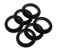 LOORGVEL 6pièces Joint De Pompe De Piscine pour Filtre à Sable Kit De Joints De Remplacement PVC Noir pour Système De Filtration De Piscine Compatible avec Pompe De Filtration