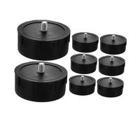 LOORGVEL 8 Pièces Cat Tree Tube Plug Set with Screws DIY Replacement Stoppers for Secure and Stable Cat Scratching Post Connections