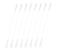 LOORGVEL 8 pièces Fil de Coupe Fromage Inox Trancheuse Fil Acier pour Fromage Beurre et Jambon Remplacement pour Cuisine et Restauration