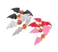 LOORGVEL 8 Pièces Halloween Hair Clips For Women Spooky Pumpkin And Bat Wings Side Hairpins Lightweight Gothic Accessories In For Party Costumes