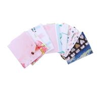 LOORGVEL 8 pièces Lingettes Nettoyantes Lunettes et Écrans Microfibre Assorties Chiffons Réutilisables pour Verres Téléphones et Miroirs Anti-buée et Portable