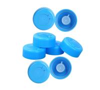 LOORGVEL 8 pièces Lot de Bouchons à Vis pour Bonbonne Eau Couvercles Anti-éclaboussures Réutilisables avec Joint Étanche Remplacement pour Distributeurs Eau Maintien Fraîcheur à Domicile