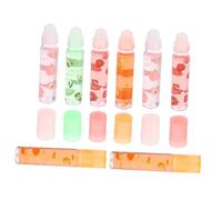 LOORGVEL 8 Pièces Lot de Gloss à Lèvres Hydratants Incolores Saveur Fruitée Soin Protecteur Transparent pour Lèvres Sèches et Gercées Soin Doux pour Toutes les Tranches