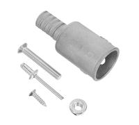 LOORGVEL Adaptateur de Tête Filetée Aluminium pour Manche de Balai Embouts Universels pour Rallonges Métalliques et Kit de Réparation Stable et Sécurisé pour Usage Domestique et Industriel