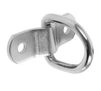 LOORGVEL Anneau D'arrimage Robuste en Fer pour Remorque, Crochet D'ancrage Multifonction, Petit Anneau Camion, Sangles D'arrimage, Fixation Sécurisée de Marchandises, Accessoire pour Benne