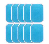 LOORGVEL Autocollants Coussinets Hydrogel Bleus en Hydrogel de Fitness 12pcs pour Massage des Muscles Favorisant la Circulation Sanguine pour Homme et Femme