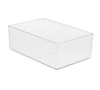 LOORGVEL Bac à Sable pour Hamster Transparent Réutilisable, Petite Boîte de Bain en Plastique, Petit Accessoire de Salle de Bain pour Chinchilla, Adapté aux Petits Animaux de Compagnie,