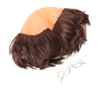 LOORGVEL Bald Cap Pour Perruque De Moine Cosplay Accessoire De Fête Pour Adultes Pour Halloween Et Théâtre