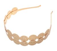 LOORGVEL Bandeau Métallique Double Couche Élégant pour Femmes et Accessoire Vintage pour Mariages Fêtes et Usage Quotidien Adapté à Tous Types de Cheveux