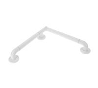 LOORGVEL Barre de Maintien Salle de Bain Acier Inoxydable Antidérapante Poignée Rotative pour Toilettes et Douches Accessoire de Sécurité pour Personnes Âgées et Handicapées Blanc