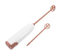 LOORGVEL Barre de poudre à lait mixer batteur à main électrique prise nourrisson batteur à main pour boissons bébé mélangeur petit mixeur pp blanche Réutilisable