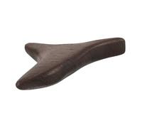 LOORGVEL Bâton de Massage Manuel en Bois de Wengé Outil de Massage des Pieds Portable Bâton Triangulaire Ergonomique pour Réflexologie Plantaire à Domicile Voyage