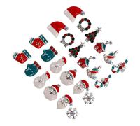 LOORGVEL Bijoux De Noël Autocollants Pour Ongles Pierres Précieuses Pour Ongles Boules Dorées Pour Ongles Strass Dorés Pour Ongles Breloques De Noël Pour Chaussettes Breloques