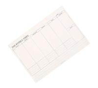 LOORGVEL Bloc-notes Planificateur Hebdomadaire Détachable pour Mémo Business Créatif Papier Lisse sans Odeur Organiseur Quotidien Pratique
