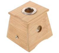 LOORGVEL Boîte de Moxibustion Portable Bois Support Unique pour Thérapie Dispositif de Relaxant de Fixation Sécurisé