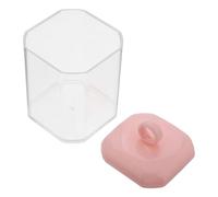 LOORGVEL Boîte de Rangement Cotons-tiges avec Couvercle Protecteur Grand Organisateur Cosmétique pour Cotons Cure-Dents et Rangement Essentiel pour Salle de Bain et Maquillage Modèle