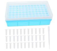 LOORGVEL Boîte de Rangement pour Crevettes Artemia avec Tubes de Stockage Durables Accessoire Incubation Pratique pour Élevage de Poissons et Crevettes Coffret de Conservation Réutilisable