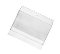 LOORGVEL Boîte de Rangement Transparente pour Forets de Manucure Organiseur Pratique pour Embouts de Ponçage Protection et Stockage Facile des Accessoires Ongles