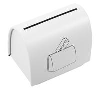 LOORGVEL Boîte De Recyclage De Métaux pour Lames De Rasoir, Boîte De Collecte Jetable Motif Imprimé, Solide Et Multifonctionnelle, Accès Facile pour Salle De Bain Organisée