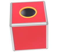 LOORGVEL Boîte de Tombola Carrée Multifonction Opaque pour Dons et Jeux Événementiels