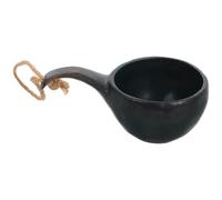 LOORGVEL Bol à Dessert en Céramique Vintage 160ml, Vaisselle Japonaise Rustique, Mini Assiette Multifonction pour Camping et Repas Quotidiens, Tasse à Café et Bol à Nouilles Japonerie,