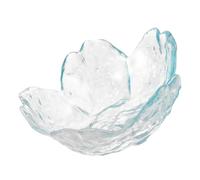 LOORGVEL Bol Verre pour Nettoyage Pinceaux Ongles Coupe Monomère Style Japonais Forme Fleur Cerisier Accessoire Manucure Élégant et Résistant