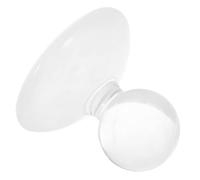 LOORGVEL Broyeur à Cristaux Résistant Haute Température, Pilon Rond 1pc en Pierre pour Pigments, Peinture à L'huile, Outil Multi-usages la Cuisine Professionnelle et Laboratoire