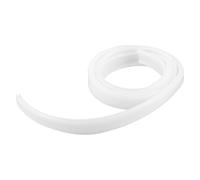 LOORGVEL Cache LED Pvc 16mm Transparent 1m pour Bande LED Diffuseur Flexible pour Canal Lumineux, Profilé D’abat-jour Souple pour Éclairage Intérieur, Décoration Murale et Ambiance