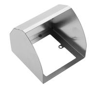 LOORGVEL Cache-pluie Étanche pour Borne de Recharge Électrique, Protection en Acier Inoxydable Semi-ouverte, Boîtier Résistant aux Intempéries pour Sonnette et Prise Extérieure, Usage