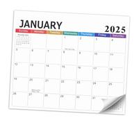 LOORGVEL Calendrier Magnétique Mois pour Réfrigérateur Planificateur Mural Aimanté Facile à Organiser Calendrier Familial Pratique pour Organisation Mensuelle