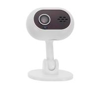 LOORGVEL Caméra de Surveillance Intérieure sans Fil HD A4 Vision Nocturne Rotation 360° Interphone Bidirectionnel pour Bébé et Animaux de Compagnie Caméra de Chambre Blanche