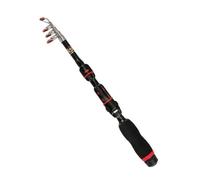 LOORGVEL Canne à Pliante Portable pour Amateurs de Poignée Ergonomique Design Pratique Couleur Noire