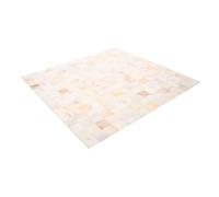 LOORGVEL Carrelage Mural Autocollant Naturel Blanc pour Décoration Intérieure Motif Mosaïque sans Joint Salon Cuisine Salle de Bain Facile à Poser sur Surfaces Lisses