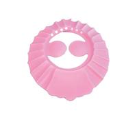 LOORGVEL Casquette de Bain Garçon Fille Ajustable avec Visière Rose Protection des Yeux et Oreilles Bonnet et Élastique pour Garçon Fille Mois à Ans