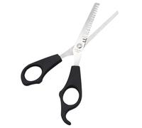 LOORGVEL Ciseaux Coiffeur Professionnels pour Effiler et Désépaissir Coupe Précise pour Frange et Cheveux Épais Outil de Coiffure Polyvalent pour Usage Domestique et Salon