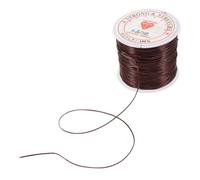LOORGVEL Cordon Élastique Noir Pour Extensions Cheveux Invisibles Ligne Crystal Pour Tissages Artisanat Et Bijoux