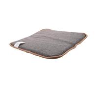 LOORGVEL Coussin de Siège Voiture Respirant Assise Rafraîchissante Double Face Lin et Glace Accessoire Auto Léger et Confortable pour Conduite et Bureau