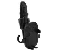 LOORGVEL Crochet Poussette Multifonction avec Support Téléphone Intégré Compatible Poussettes Scooters et Caddies Installation sans Outil Organiseur Pratique