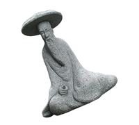 LOORGVEL Décoration de Jardin Pêcheur Réaliste Ornement Extérieur pour Pelouse et Pots Pêcheur pour Hommes