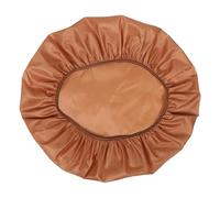 LOORGVEL Diffuseur de Lumière Élastique Grand Format pour Plafonnier Abat-Jour Plissé en Tissu Café Protection Anti-Éblouissement et Étanche Compatible Lampes de 40 à 58 CM Maison et