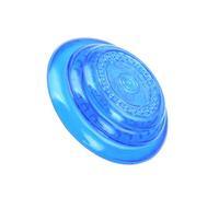 LOORGVEL Disque De Lancer pour Chien Moyen, Jouet à Mâcher Solide en Plastique Souple, Taille Moyenne Bleue, pour Entraînement en Extérieur Et Divertissement pour Chiens Adultes Et Chiots