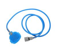 LOORGVEL Douchette pour Chien Brosse de Massage Intégrée, Tuyau Pvc Souple Abs, Poignée Confortable, Outil de Bain pour Chien et Chat, Toilettage à Domicile