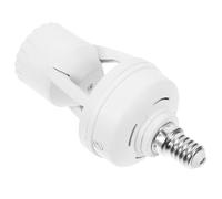 LOORGVEL Douille Détecteur Adaptateur de Douille à Détection de Mouvement pour Lampe Support Ampoule Stable pour Maison et Escalier
