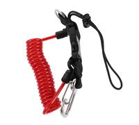 LOORGVEL Dragonne Caméra Plongée Rouge à Ressort avec Boucle à Dégagement Rapide Corde Anti-perte Rétractable pour Appareil Photo de Plongée