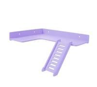 LOORGVEL Échelle d'escalade pour Cage Hamster Jouet De Cage pour Hamster Plateforme en Plastique Violet Taille Unique Petits Animaux Et Cochons d'Inde