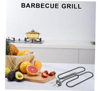 LOORGVEL Élément Chauffant Électrique de Rechange pour Barbecue Extérieur Compatible Tube de Chauffage Puissant Noir Prolongateur de Durée de Vie Grill