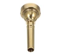 LOORGVEL Embouchure de trompette Partie de trompette en laiton or Accessoire pratique pour trompettiste débutant et professionnel