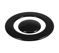 LOORGVEL Ensemble de 1 Chapeau de Brûleur en Fer pour Cuisinière à Gaz, Solide et Facile D'entretien, Accessoire Élégant et Poli pour Usage Domestique