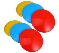 LOORGVEL Ensemble de 6 Disques de Disc Golf pour Adultes Pack de Disques d'Entraînement Driver et Putter de Milieu de Gamme Accessoires de Disc Golf Colorés pour Jeu en Extérieur